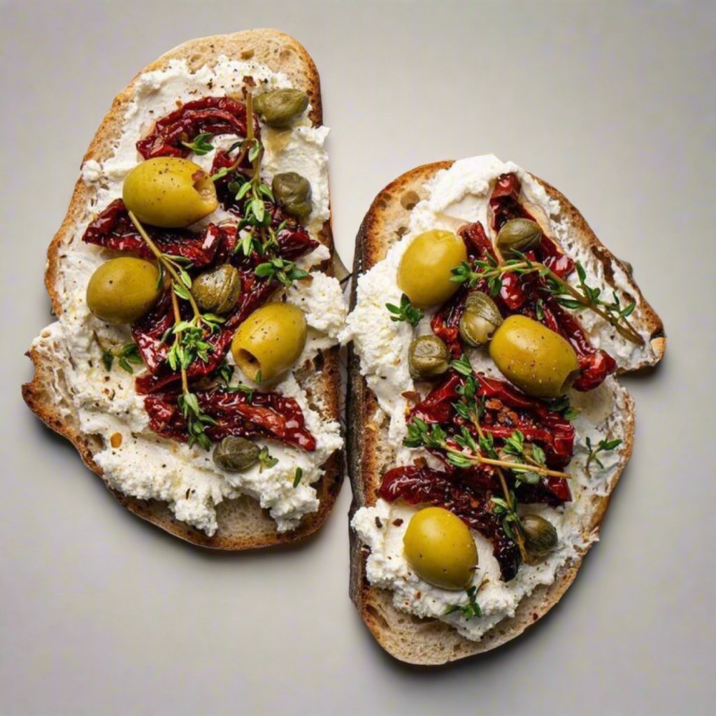 Hummus Sourdough Toast