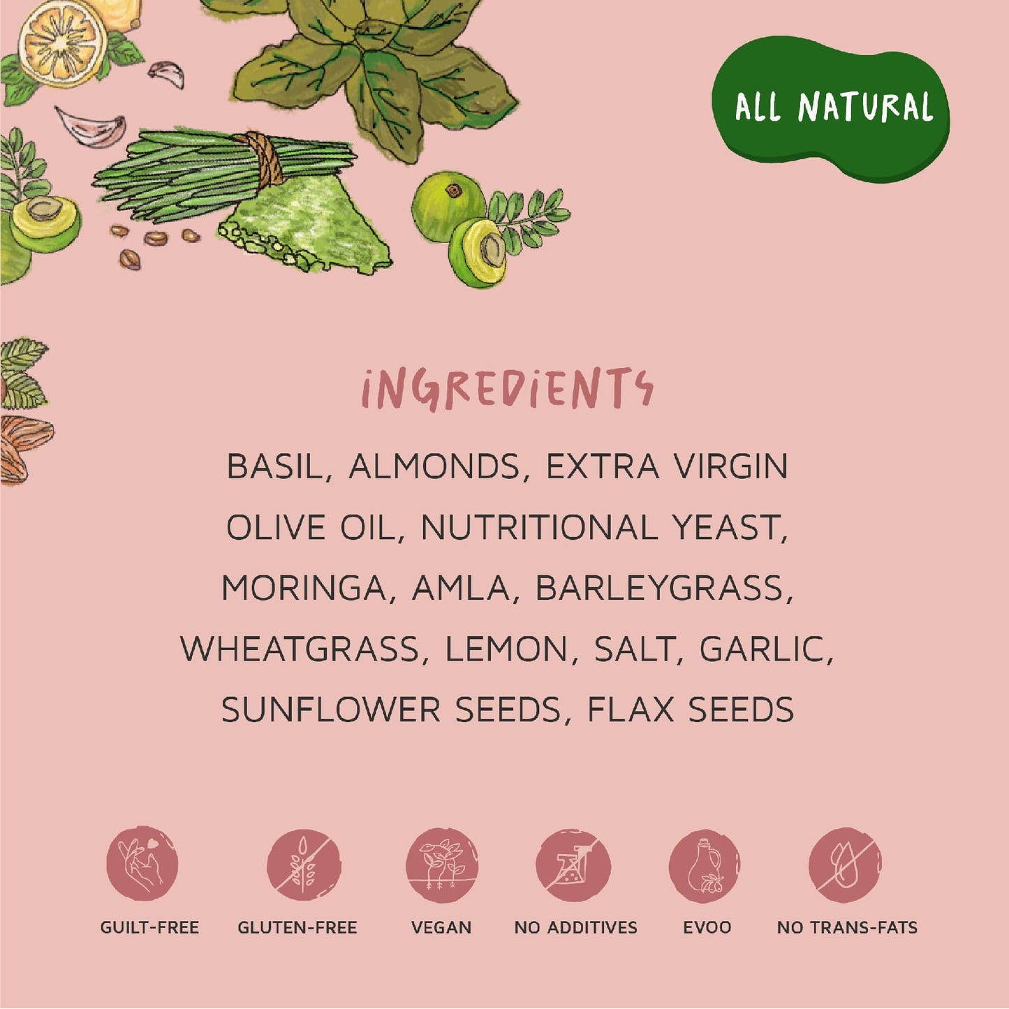 Superfood Detox Basil Pesto