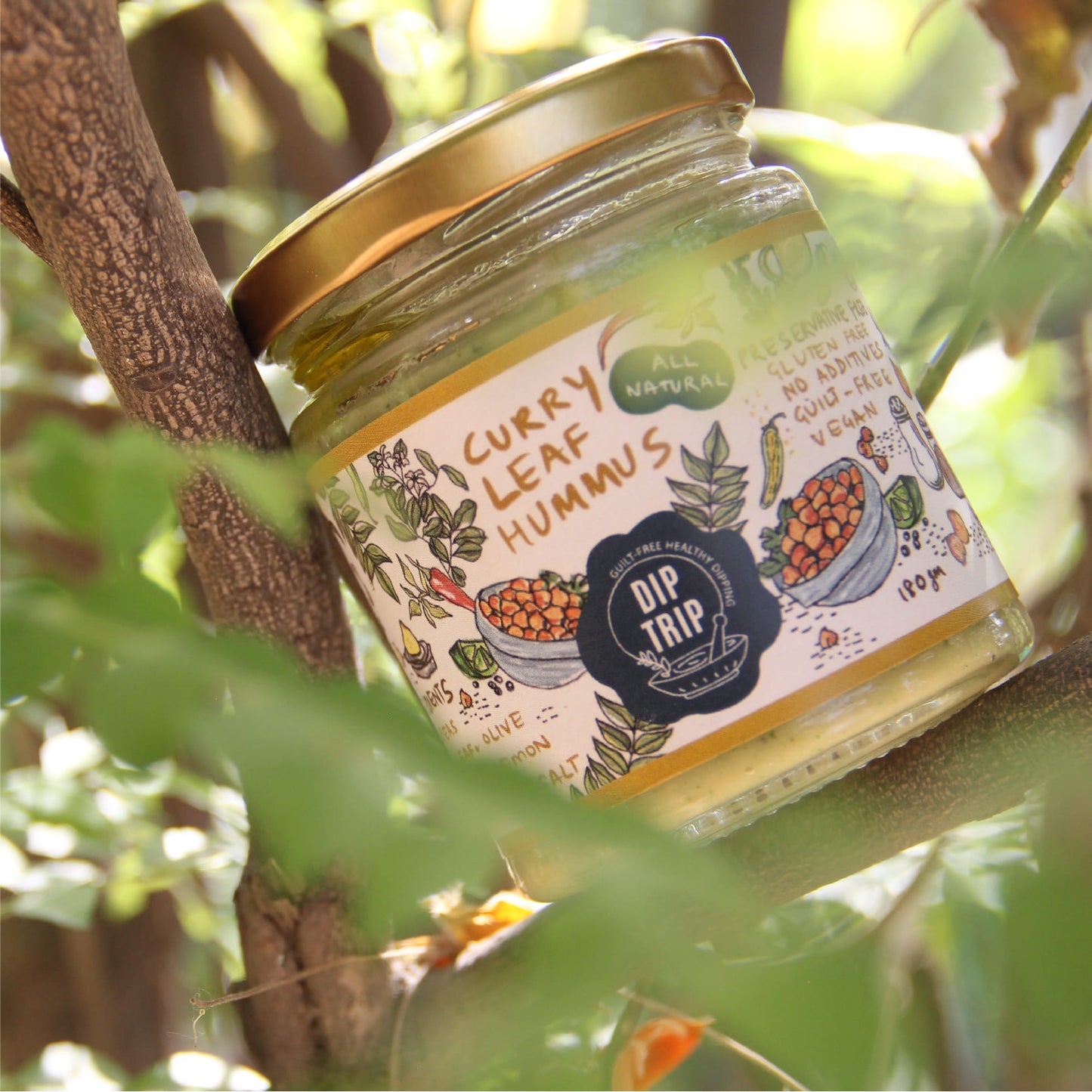 Curry Leaf Hummus