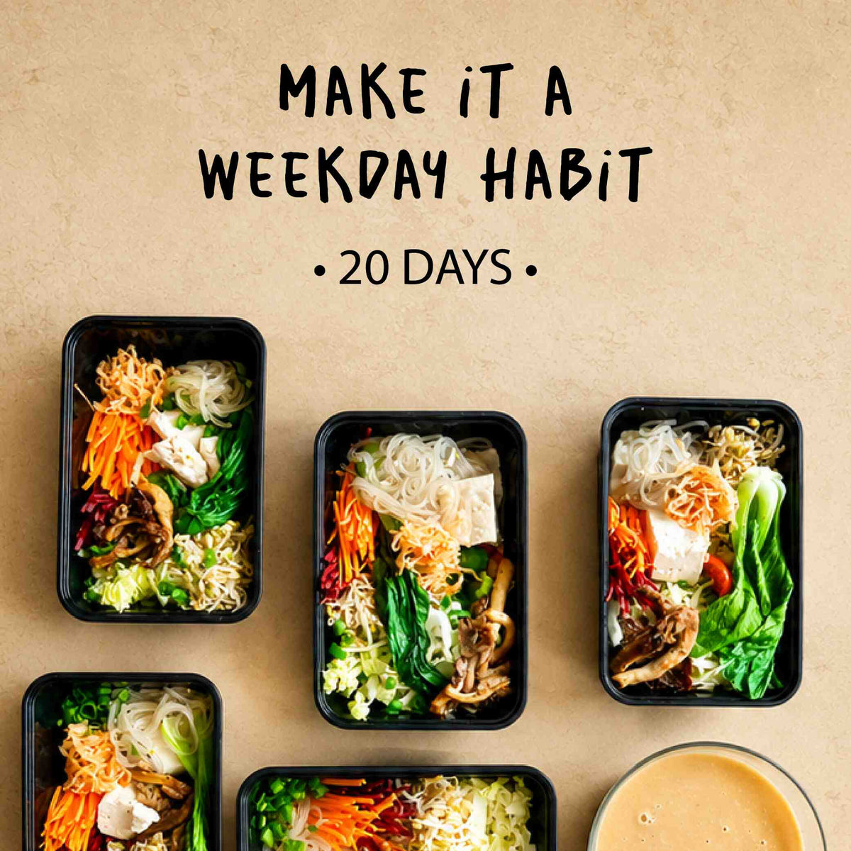 Healthy meals for your weekdays