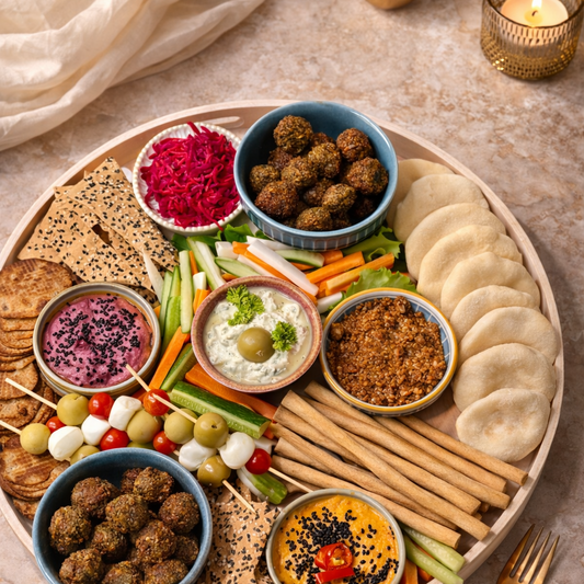Mediterranean platter - party platter - grazing table