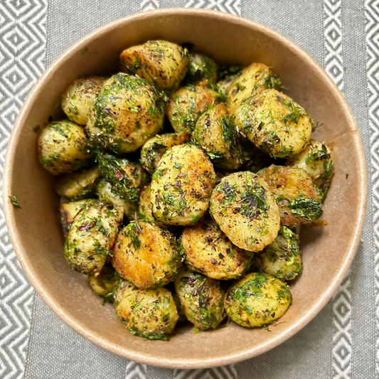 Herby Potatoes - Grazing Starters