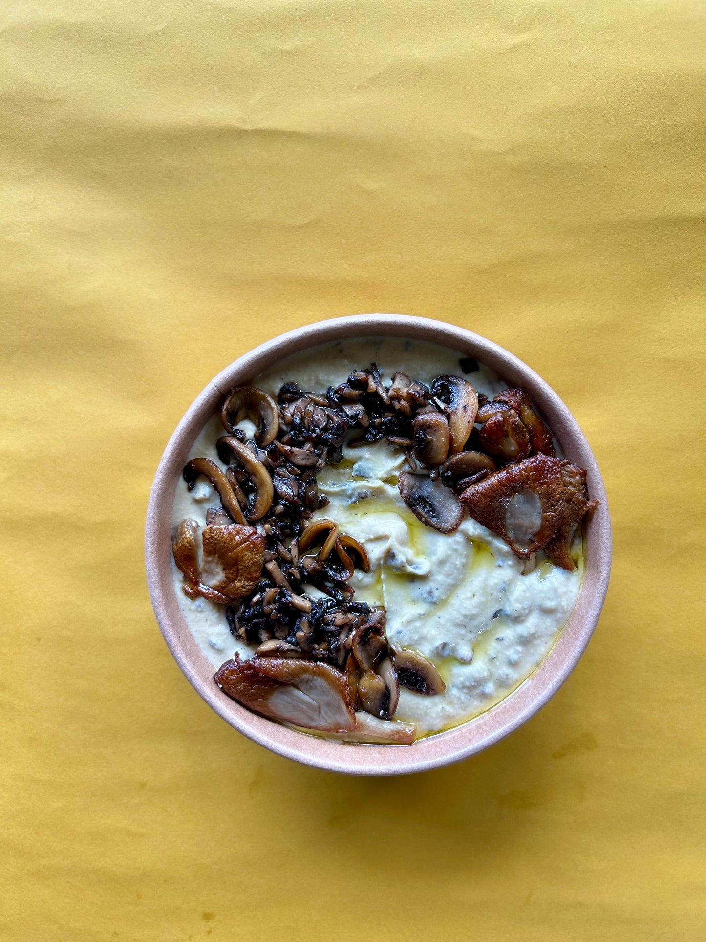 Truffle Mushroom Hummus