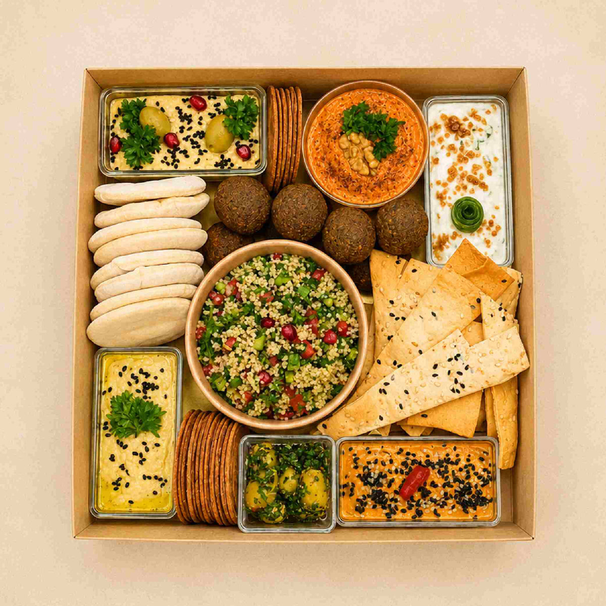Mediterranean Mezze Box