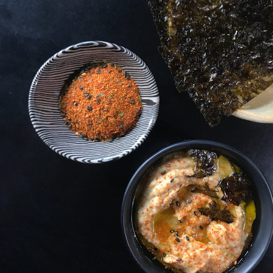 Miso with Charred Scallions