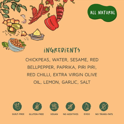 Piri Piri Paprika Hummus