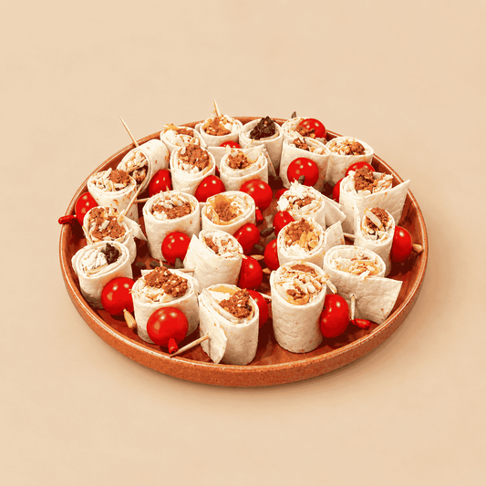 Sun-Dried Tomato Peppy Pinwheels